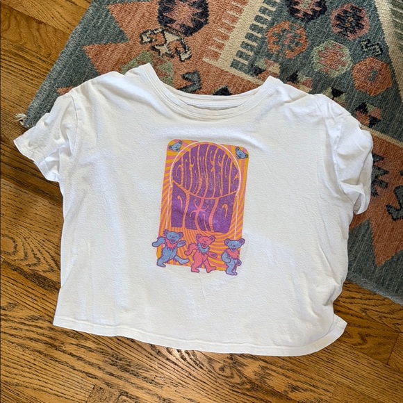 Old Navy Tops - Grateful Dead cropped graphic tee